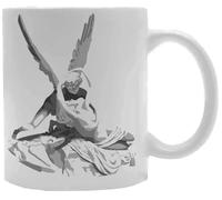 Udaytee Eros Taza De Cerámica Blanca Taza Para Beber Bebidas White Ceramic Mug Beverage Drinking Cup