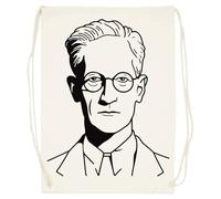Udaytee Erwin Schrödinger Bolsa De Entrenamiento De Algodón Beige Saco De Gimnasio Cotton Beige Training Bag Gym Sack