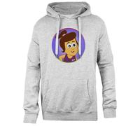 Udaytee Hooplakidz Alemán Sudadera con Capucha De Corte Sencillo Sudadera Unisex Gris Simple-Fit Hoodie Grey Unisex Sweatshirt