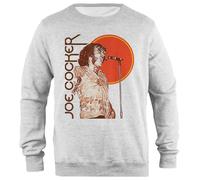 Udaytee Joe Cocker Sudadera Unisex Gris De Corte Sencillo Simple-Fit Pullover Grey Unisex Sweatshirt