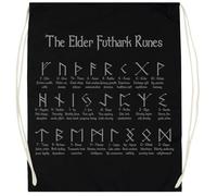 Udaytee Michael Faraday Bolsa De Entrenamiento De Algodón Negro Saco De Gimnasio Cotton Black Training Bag Gym Sack