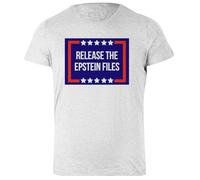 Udaytee Publiquen Los Archivos De Epstein Camiseta Básica Algodón Gris Mujer Basic Cotton Grey Women's T-Shirt