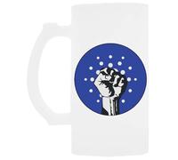 Udaytee Revolución De Ada Cardano Vaso Para Beber Cerveza De Vidrio Con Asa Handled Glass Beer Drinking Cup