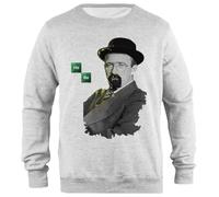 Udaytee Werner Heisenberg Sudadera Unisex Gris De Corte Sencillo Simple-Fit Pullover Grey Unisex Sweatshirt