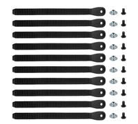 Udbrud 10 Piezas Correas de Tobillo para Snowboard, Fijación de Correa de Escalera Ski Binding Straps Correa de Repuesto para Patines en Línea Snowboard Correa Escalera