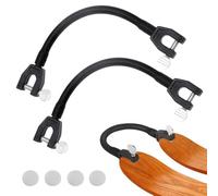 Udbrud 2pcs Connecteur De Ski Portable Clips De Ski pour Connecteur De Snowboard Connecteurs De Pointe De Ski pour Enfants Entrenamiento De Esquí Conector De Snowboard para Niños, Principiantes