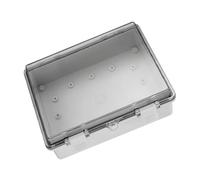 Udbrud Caja de Conexiones IP65 Estanca, Caja de Derivación Eléctrica, ABS Carcasa de Proyectos Eléctricos con PC Cubierta Transparente, Carcasa de Electrónica de Empalme 150 x 100 x 70 mm