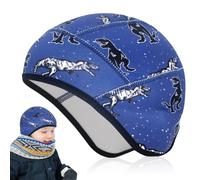 Udbrud Gorro Ciclismo Invierno niños, Gorro Ciclismo bajo Casco Invierno Gorro cálido a Prueba de Viento Gorro Deportivo Gorro bajo Casco para Todos los Deportes de Invierno al Aire Libre niños niño
