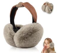 Udbrud Orejeras de Invierno, Orejeras Plegables Calentadores de Orejas de Felpa Orejeras Frio clásicas unisex orejeras de felpa para niños Accesorios de Invierno para Exteriores para Mujer y Hombre