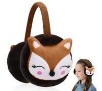 Udbrud Orejeras de Invierno para Niños, Orejeras de Felpa Suaves y Cómodas Orejeras de Piel Sintética Resistentes al Viento y Cálidas para Actividades Aire Libre en Invierno