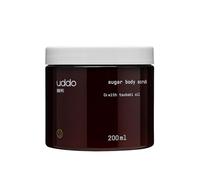 Uddo Exfoliante de azúcar, exfoliante corporal, con azúcar, karité, aguacate, aceite para familias, aceite corporal, azúcar, exfoliante para mujer, exfoliante corporal, 200 ml