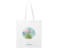 UDFKGLP Epiphyllum in the crystal ball pattern woman canvas tote bag strong and durable for travel, shopping daily one size