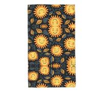 UDFKGLP Goodlooking - Toallas de toalla con diseño de Hello Sunshine de 27.5 x 16 pulgadas, respetuosas con la piel, absorbentes, esponjosas y suaves para baño, playa, exteriores