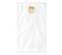 UDFKGLP Toallas de toalla con patrón de cachorro en pan, 27.5 x 16 pulgadas, agradables al tacto, absorbentes, esponjosas y suaves para baño, playa, exteriores
