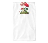 UDFKGLP Toallas de toalla con patrón de rosas de hongos que crecen juntos, 27.5 x 16 pulgadas, respetuosas con la piel, absorbentes, esponjosas y suaves para baño, playa, exteriores