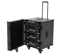 UDG FlightCase - Maletero para CDJ/Mixer Black Plus (Carrito y Ruedas)