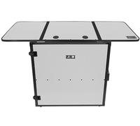 UDG FlightCase MK2 - Mesa Plegable para DJ (Ruedas), Color Blanco