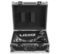 UDG FlightCase - Tocadiscos multiformato, color plateado