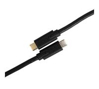 UDG Ultimate Audio Cable USB 3.2 C-C Negro recto 1,5 m | Conecta dispositivos USB-C modernos sin pérdida de señal; USB 3.2 C-C; chapado en oro; incluye brida
