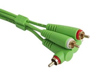 UDG Ultimate Cable (RCA recto - RCA en ángulo) verde 3 m