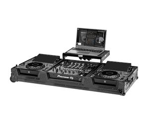UDG Ultimate Flight Case Set AlphaTheta CDJ-3000X/Pioneer DJ DJM-A9 Blk Plus (L&W)