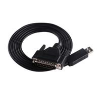UDHBJEBQ Cable Adaptador Serie USB a RS232 DB25 for configuración de Copia(1.8M)