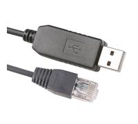 UDHBJEBQ Cable de comunicación Serie USB, Serie USB RS232 a Cable de comunicación RJ45 8P8C(3 Meter)