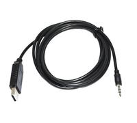 UDHBJEBQ Cable DE PROGRAMACIÓN USB PG-4W for TH-D7 TH-D7A TH-D7A(G) TH-D7E TH-D7E(G) A PC con USB RS232 A Conector TRS DE 2,5 MM(1.8m,FT232RL Chip)