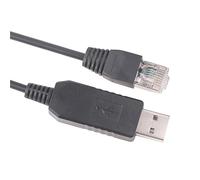 UDHBJEBQ Cable Serial USB for depuración de Consola de comunicación de batería de Iones de Litio, Cable USB RS232 a RJ45(3 Meter)