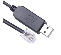 UDHBJEBQ Cable Serie USB for PDU 940-0144A, Cable RJ11 RJ12 6P6C RS232(1.8M)