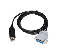 UDHBJEBQ FT232RL Chip USB A D-Sub 15-Pin DB15 Hembra Cable DE COMUNICACIÓN Serie RS232 for NXDS Roll Pump A PC(5m,FT232RL Chip)