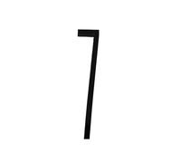 UDHSNJZG Numeros Casa Exterior Pegatinas Creativas for Puerta de acrílico con 26 Letras en inglés for Bricolaje, for Apartamentos, residencias, hoteles y Obras Arte(7,5cm-Black)