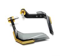 UDHSNJZG Palanca para Manillar Moto Equipo de protección Modificado for Parabrisas con Protector Manual Cubre Manetas Moto(Gold)