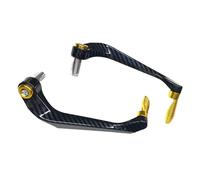 UDHSNJZG Palanca para Manillar Moto Protector de Mano for Palanca de Embrague de Freno de Manillar de Motocicleta, Accesorios de modificación, guardamanos Cubre Manetas Moto(Golden)