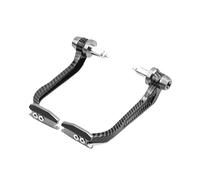 UDHSNJZG Palanca para Manillar Moto Protector de Mano Universal de aleación de Aluminio for Manillar de Motocicleta de 22mm Cubre Manetas Moto(Carbon-Gray)