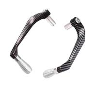 UDHSNJZG Palanca para Manillar Moto Protectores de Palanca de Motocicleta Accesorios de protección contra caídas Cubre Manetas Moto(Silver)