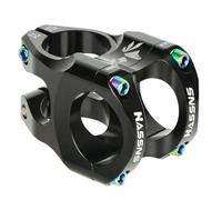 UDHSNJZG Potencia MTB Vástago de Manillar Bicicleta, Elevador caída Velocidad, Ultraligero, Hueco, 35MM, Ligero, Alta Resistencia(Noir)