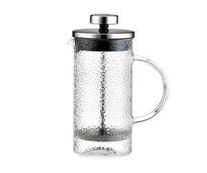 Udine - cafetera de émbolo de vidrio de borosilicato resistente para