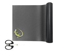 UDNFHL 1 Pieza De Almohadilla De Rastreo De Mascotas Y 1 Pieza De Tijeras, Alfombra De Reptiles, Almohadilla Antideslizante De Mascotas, Accesorios para Mascotas.