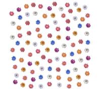 UDNFHL 100 Piezas De Botones De Crisantemo De Madera, Botones Vintage, Adornos De Ropa, Accesorios De Costura De Bricolaje, Materiales Artesanales De Bricolaje.