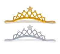UDNFHL 2 Piezas De Diademas De Corona para Bebés, Suministros De Aderezo para Bebés, Lindas Diademas Creativas, Accesorios para El Cabello para Niños, Accesorios para El Cabello Brillantes.