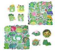 UDNFHL 200 Pegatinas De Rana, Lindas Pegatinas De Animales, Calcomanías Creativas De Graffiti, Pueden Decorar Maletas, Guitarras, Cuadernos.