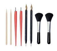 UDNFHL 8 Piezas De Herramientas De Raspado, Accesorios Hechos A Mano De Bricolaje, Producción De Pintura Creativa, Herramientas De Arte De Raspado.