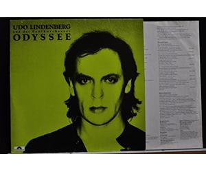 UDO LINDENBERG und das Panikorchester - ODYSSEE / UDO LINDENBERG und das Panikorchester / Bildhülle 1983 mit ORIGINAL illustrierter Text-Innen-Schutzhülle / Polydor # 2372 171