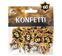 Udo Schmidt GmbH & Co 13015 - Confeti (14 g), color negro y dorado