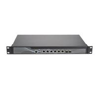 UDPTCP Inte X520 2 * 10G SFP+/I5-4300M con 6X I226-V 2.5GbE LAN Barebone/ROS Firewall Hardware/USB3.0/1* M.2 Nvme/mSATA/SATA3.0/1U Rack Industrial Computer/Red Security Server
