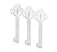 UDQYQ 3 exprimidores de tubos de acero inoxidable, exprimidor de tubos de metal, pasta de dientes, exprimidor de tubos, ahorre pasta de dientes, cremas, pintura, ungüento, no más desorden y residuos.