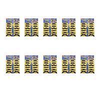 UDSKNV[KSL 120 Empaque Autoadhesivo Surtido Falso Bigote/Conjunto de Bigote Fancy Dress Party Cumpleaños con Estilo
