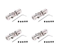 UDSKNV[KSL 4X RC Doble Junta Universal ArticulacióN CardáNa Coplamientos CardáN con Tornillo, 6X6Mm
