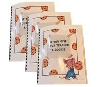 UDSKNV[KSL Si Le Das una Galleta A Tu, Libro de Regalo de Agradecimiento Al, Regalo y Reflexivo para el, Regalo de 3 Piezas